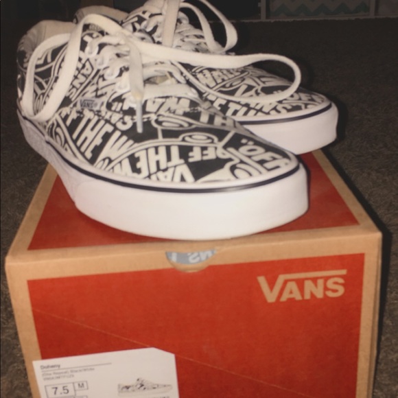 7.5 vans in men’s - Picture 3 of 3